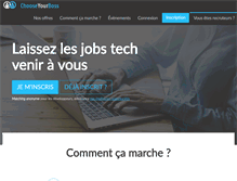 Tablet Screenshot of chooseyourboss.com